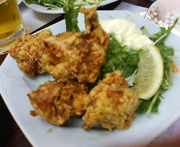 新日の基の唐揚げ
