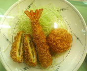 とんかつ松万八重洲南口店のAミックスランチ
