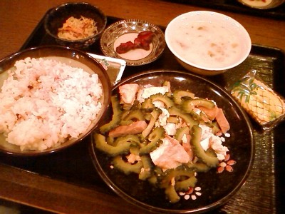 【ランチ】銀座・沖縄料理 ちゃんぷるぅ家/ゴーヤーチャンプルー定食