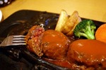 げんこつハンバーグ/静岡・炭焼きレストランさわやか 掛川インター店