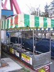 札幌大通公園のとうきび屋台