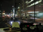 札幌市電の車窓風景