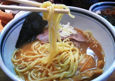 深川・こうかいぼう/らーめんの玉子麺