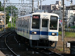 東武東上線8000系電車東松山駅にて
