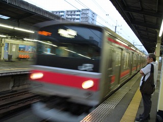 京葉線205系初期型車(山手線からの移籍車)