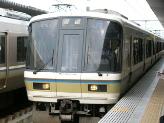 JR西日本221系4両編成_姫路始発播州赤穂行き